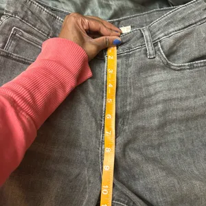 Levi’s women’s 721 high rise skinny jeans gray black denim size 29 thumbnail 11
