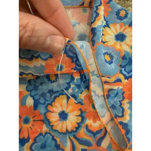 Kulani Kinis Floral Sheer Mesh Cover- Up Sarong Sz M NEW thumbnail 5