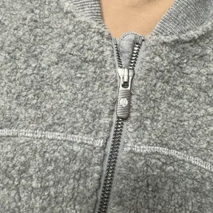 Lululemon Stand Out Sherpa Jacket Heathered Core Light Grey / Silver Drop thumbnail 5
