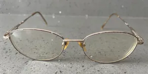 Savvy 51-16-130 Eyeglasses Frames ONLY Glasses Full Rim gold Vtg thumbnail 1