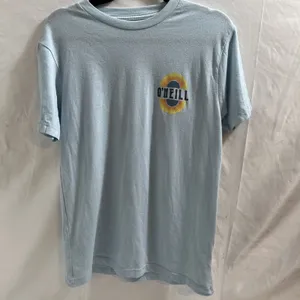 O'Neill Blue T-Shirt Women's Small Graphic Print Standard Fit Top Blouse thumbnail 3