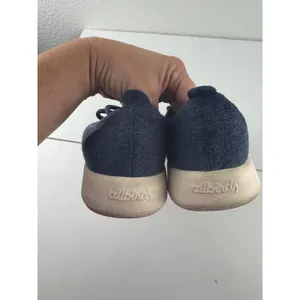 Allbirds Wool Runners Womens Size 7 Navy Blue Walking Shoes‎ Sneakers thumbnail 4