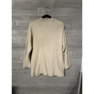 Free People Intimately Women's Oversized Wrap Sweater in Beige Size‎ Small thumbnail 3