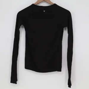 Old Navy Active Long Sleeve Womens XS Seamless Black Athletic Excellent thumbnail 3