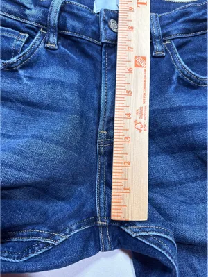 Vervet Wide-Leg Blue Denim Jeans - Comfy, Casual, and Ready thumbnail 7