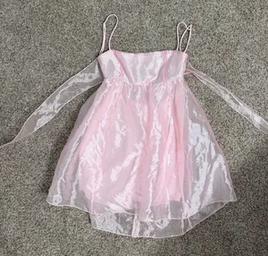 Lucy in the Sky Mini Dress Pink Babydoll thumbnail 1