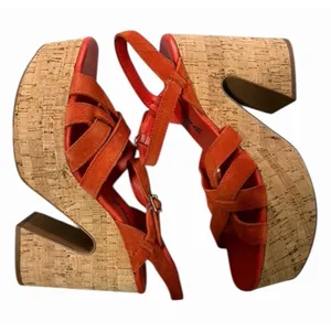 Free People Lisbon Sunstar Mary Jane‎ Platform Sandals Women's Size 8.5 thumbnail 6