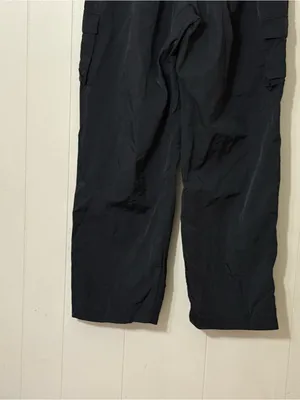 Nike NSW Street Woven Cargo Pants Women’s L Black Parachute Utility Y2K thumbnail 10