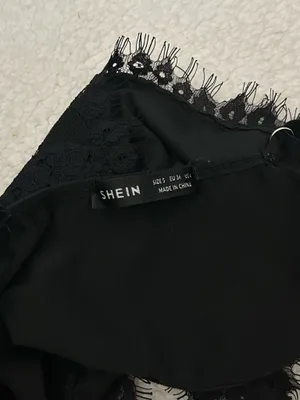 Shein Lace Crop Top thumbnail 4