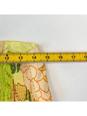 NWOT Farm Rio Linen Blend Floral Strapless Maxi Dress Size XL Hawaiian Tropical thumbnail 12