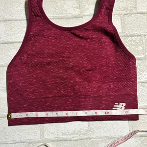New Balance Maroon Athletic Top thumbnail 6