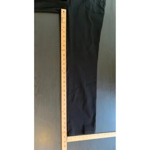 Counterparts Womens Black Sailor Button Pull On Straight Leg Pants Sz‎ L Coastal thumbnail 7