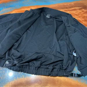 Nike WNBA CT Sun Black Full zip jacket size medium orange embroidered logo thumbnail 6