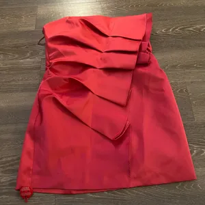 Revolve NWT A.L.C. Talita Ruffle Strapless Dress in pink. Size 12 thumbnail 10