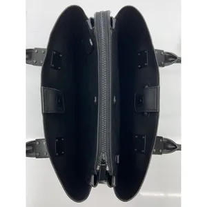 Charles & Keith Double Top Handle Structured Bag in Matte Black thumbnail 4