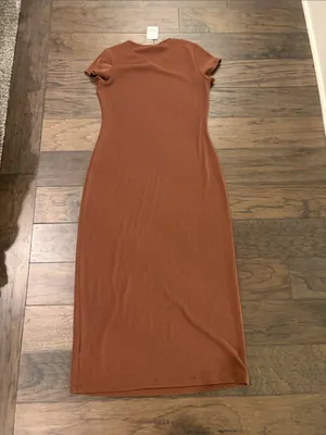 New With Tags Free People Beach Essential Slim Midi Dress Sz M thumbnail 8