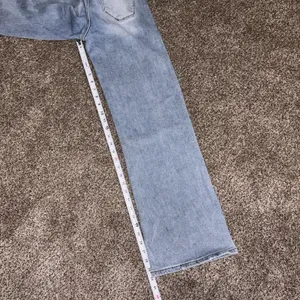 RISEN Women's Light Wash Flared Jeans Blue Stretch Mid Rise RDP5120 thumbnail 6