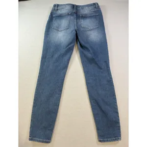 Maurices Womens Skinny Jeans Medium Wash Mid Rise Blue‎ Denim Size (29x28) M-R thumbnail 2