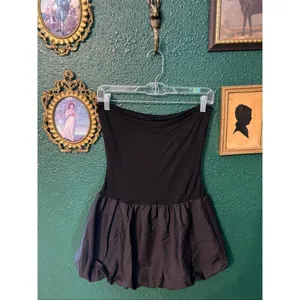 Urban Outfitters Black Bubble Dress Sz Medium NWT thumbnail 2