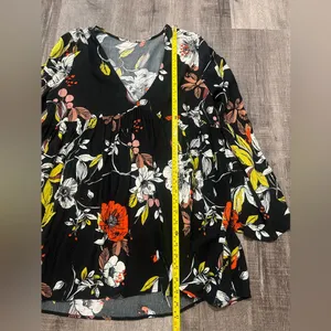 FREE PEOPLE Bella Floral Print Tunic/Dress thumbnail 8