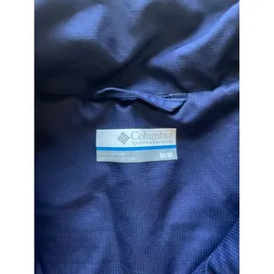 Columbia Women's‎ Navy Blue Zip-Up Jacket Outdoor Sportswear Windbreaker M/M thumbnail 3