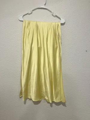 Madewell Satin Maxi Slip Skirt thumbnail 6