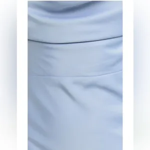 Soft Petal Midi Dress w Cowl Neck & Crossover Back thumbnail 9
