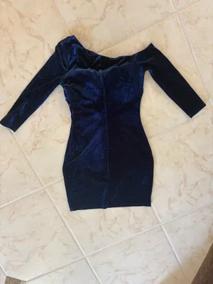 Midnight Doll Blue homecoming dress thumbnail 2
