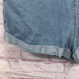 Cider Women’s Large Denim Overalls Shorts thumbnail 7