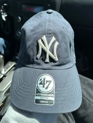Yankees washed navy baseball hat 47 urban outfitters thumbnail 1