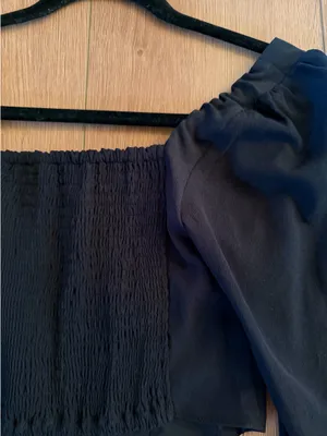 Abercrombie Black corset top thumbnail 4
