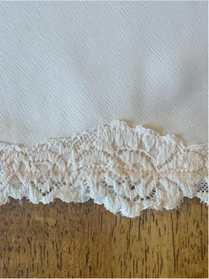 Wild Fable NWT Skirt XL Light Pink Maxi Lace Trim thumbnail 3