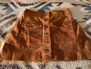 NWT BLANK-NYC Button Front Mini Skirt thumbnail 7
