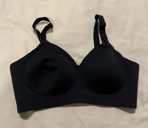 Momcozy Nursing Bra Black Women's Sz M W/Extender thumbnail 1