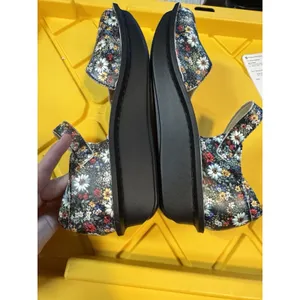 Alegria Paloma Mary Jane shoes colorful floral Leather Size 40 US 9.5-10 thumbnail 6