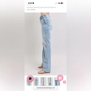 Judy Blue Dad jeans thumbnail 6