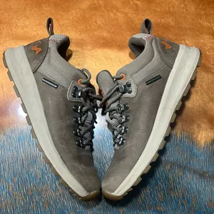 Forsake Thatcher waterproof leather lowtop hiking shoes size 7 lace up stone thumbnail 3