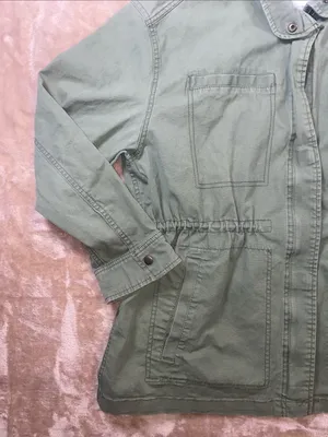 Old Navy Green Stand-Collar Utility Jacket thumbnail 4