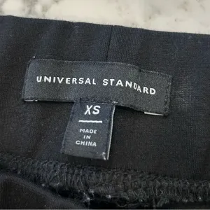 Universal Standard Black Moro Pocket Signature Ponte Pants Size‎ XS (10-12US) thumbnail 4