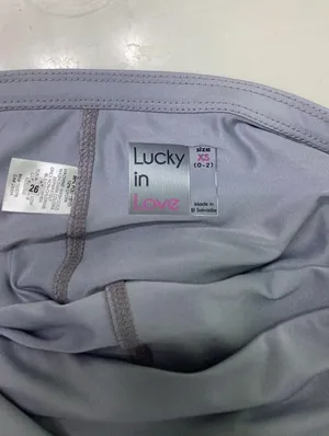 Lucky in Love Tennis Skirt In Gray thumbnail 3