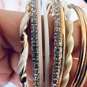 La Cotton gold tone bracelet bundle of 13 thumbnail 6
