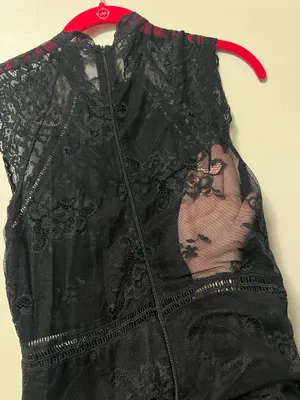 Windsor Black Lace Dress thumbnail 4