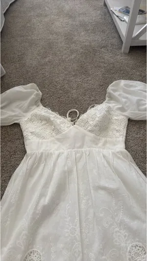 INDIKAH White Mini Dress thumbnail 4