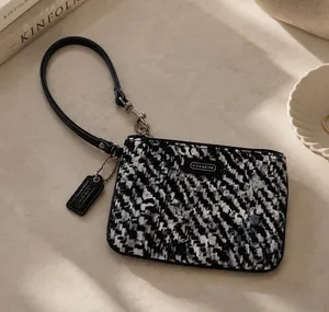 COACH | Park Donegal Black & White Wristlet thumbnail 1