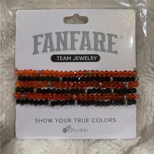 FanFare Mini Crystal Team Bracelets (Set of 6) thumbnail 1