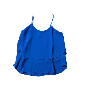 Alya Women's Royal Blue Thin Strap Short Top thumbnail 3