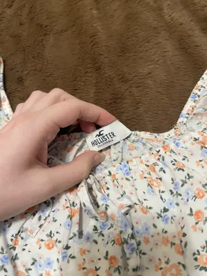Hollister Floral Smocked Blouse thumbnail 4