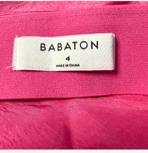 Babaton by Aritzia | Pink Satin Midi Slip Skirt - Size 4 (Like New) thumbnail 6