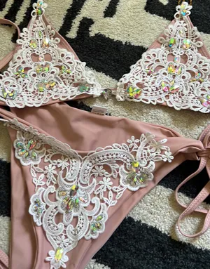Sexy Fairy Bikini Pink Size L thumbnail 3