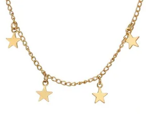 💥$2💥 Gold Star Choker Necklace thumbnail 3